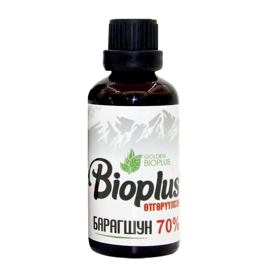 Bioplus барагшуун 70%-50мл Алтан биоплас