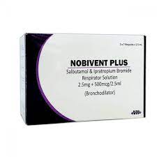 Нобивент плюс 2.5мг-500мкг/2.5мл №7 хөвмөл Чинбаян